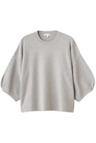 【ウィムガゼット/Whim Gazette】の【Drawing Numbers】コットン袖パフニット グレー|ID: prp329100004636757 ipo3291000000036867800