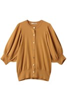 【デザイン ワークス/DESIGN WORKS】の袖ギャザーショートカーディガン 人気、トレンドファッション・服の通販 founy(ファニー) ファッション Fashion レディースファッション Fashion for Women トップス・カットソー Cut & Sew Tops ニット Knit Tops & Sweaters カーディガン・羽織り Layered Style Cardigans 2025年 2025 2025-2026秋冬・A/W Autumn/Winter 2025–26 AW25–26 カーディガン Cardigan, Knitwear ギャザー Gathered, Ruffled スリーブ Sleeve, Long Sleeve / Short Sleeve A/W・秋冬 Autumn/Winter |ID:prp329100004636759