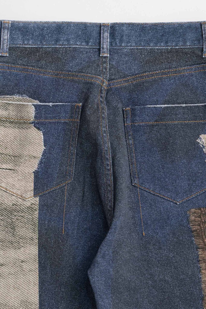 【メゾンスペシャル/MAISON SPECIAL】のPatchwork Printed Denim Pants/パッチワークプリントデニム 人気、トレンドファッション・服の通販 founy(ファニー) 　ファッション　Fashion　レディースファッション　Fashion for Women　パンツ　Pants & Trousers　デニムパンツ・ジーンズ・美脚デニム　Denim Jeans & Pants　2025年　2025　2025-2026秋冬・A/W　Autumn/Winter 2025–26 AW25–26　シンプル　Simple, Minimal　デニム　Denim, Jeans Material　バランス　Balance, Style Balance　パッチワーク　Patchwork, Mixed Fabric　プリント　Print, Printed Pattern　A/W・秋冬　Autumn/Winter　other-5|ID: prp329100004636761 ipo3291000000033407808