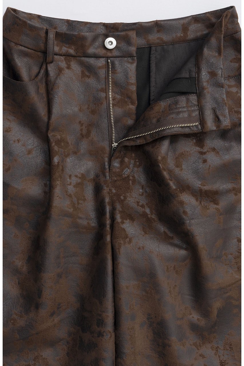 【メゾンスペシャル/MAISON SPECIAL】のCow Pattern Leather Shorts/COW柄レザーショートパンツ 人気、トレンドファッション・服の通販 founy(ファニー) 　ファッション　Fashion　レディースファッション　Fashion for Women　パンツ　Pants & Trousers　ショートパンツ・ハーフパンツ　High-Waisted & Relaxed Shorts　2025年　2025　2025-2026秋冬・A/W　Autumn/Winter 2025–26 AW25–26　ショート　Short, Short Length　シンプル　Simple, Minimal　ハーフ　Half, Half-Length　ワイド　Wide, Wide Fit　A/W・秋冬　Autumn/Winter　other-4|ID: prp329100004636769 ipo3291000000033407870