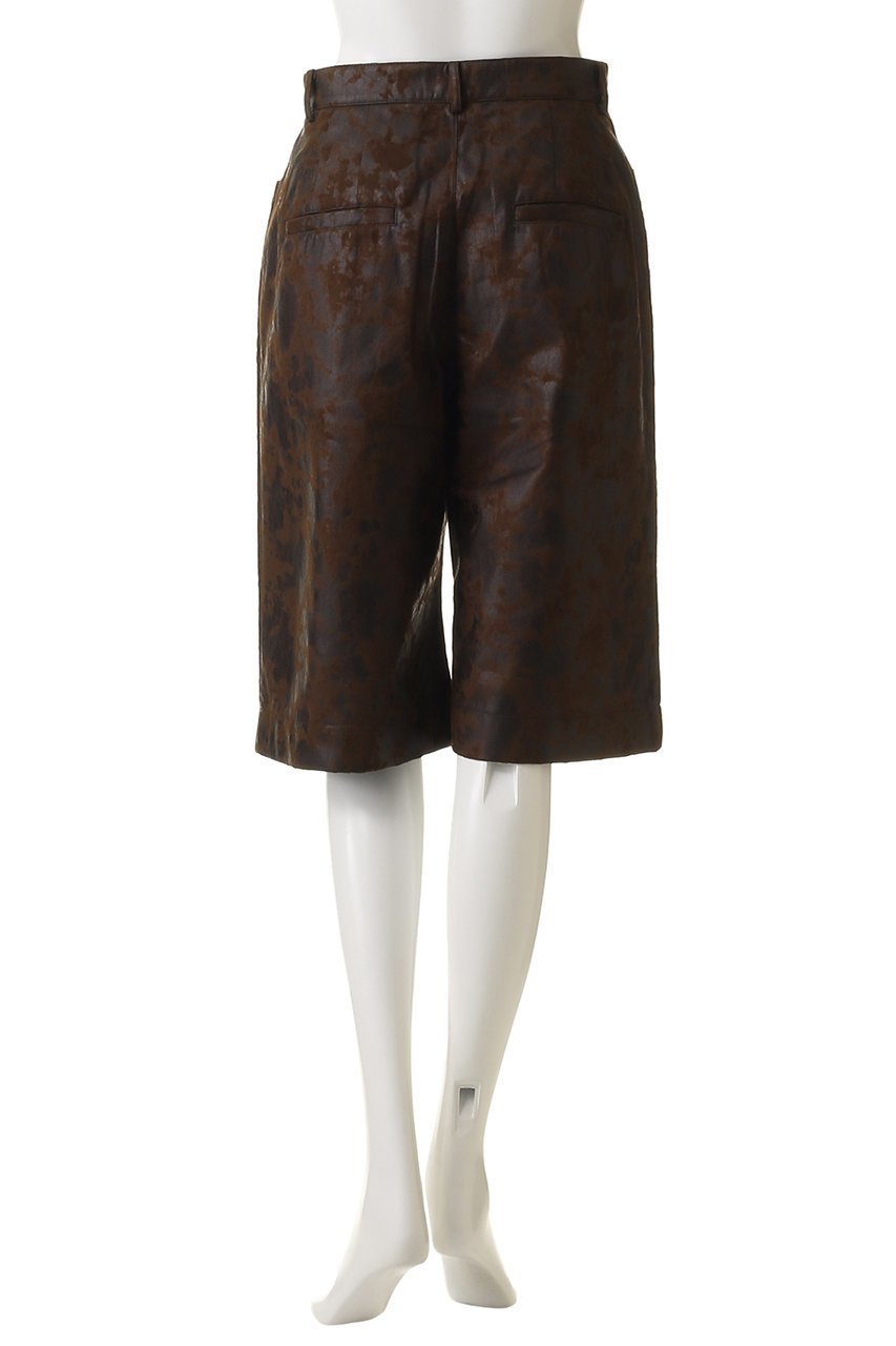【メゾンスペシャル/MAISON SPECIAL】のCow Pattern Leather Shorts/COW柄レザーショートパンツ 人気、トレンドファッション・服の通販 founy(ファニー) 　ファッション　Fashion　レディースファッション　Fashion for Women　パンツ　Pants & Trousers　ショートパンツ・ハーフパンツ　High-Waisted & Relaxed Shorts　ショート　Short, Short Length　シンプル　Simple, Minimal　ハーフ　Half, Half-Length　フェイクレザー　Faux Leather, PU Leather　ワイド　Wide, Wide Fit　other-4|ID: prp329100004636769 ipo3291000000035759387