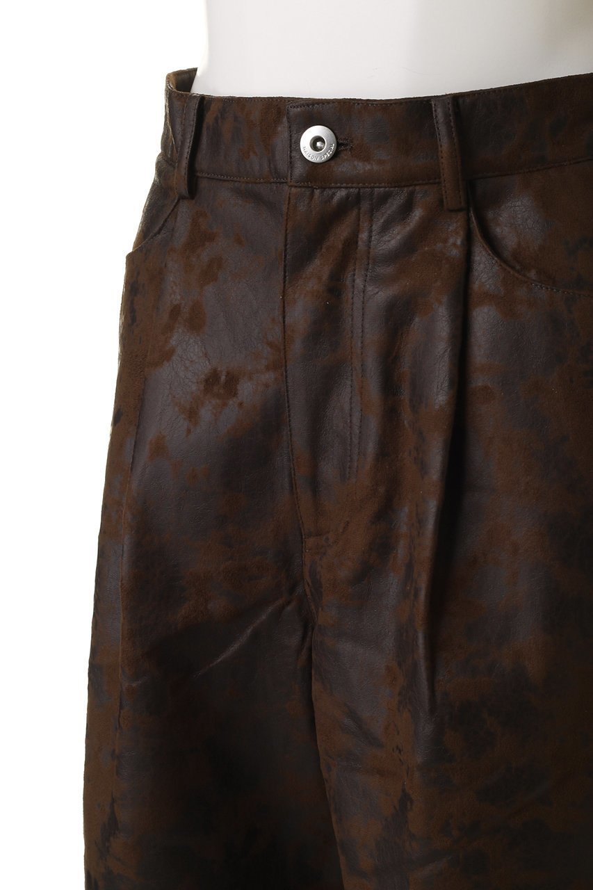 【メゾンスペシャル/MAISON SPECIAL】のCow Pattern Leather Shorts/COW柄レザーショートパンツ 人気、トレンドファッション・服の通販 founy(ファニー) 　ファッション　Fashion　レディースファッション　Fashion for Women　パンツ　Pants & Trousers　ショートパンツ・ハーフパンツ　High-Waisted & Relaxed Shorts　ショート　Short, Short Length　シンプル　Simple, Minimal　ハーフ　Half, Half-Length　フェイクレザー　Faux Leather, PU Leather　ワイド　Wide, Wide Fit　other-5|ID: prp329100004636769 ipo3291000000035759388