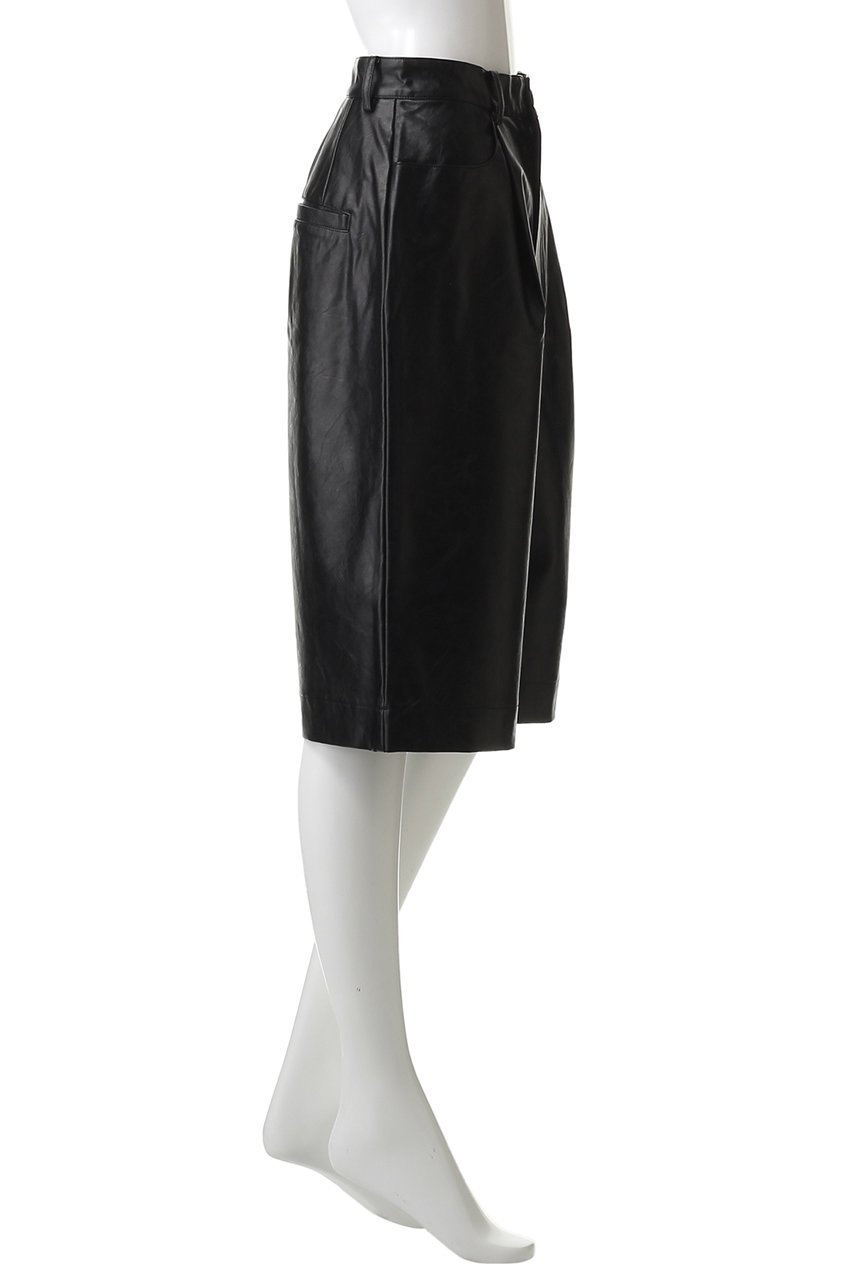 【メゾンスペシャル/MAISON SPECIAL】のLeather Shorts/レザーショートパンツ 人気、トレンドファッション・服の通販 founy(ファニー) 　ファッション　Fashion　レディースファッション　Fashion for Women　パンツ　Pants & Trousers　ショートパンツ・ハーフパンツ　High-Waisted & Relaxed Shorts　ショート　Short, Short Length　シンプル　Simple, Minimal　ハーフ　Half, Half-Length　フェイクレザー　Faux Leather, PU Leather　ワイド　Wide, Wide Fit　other-3|ID: prp329100004636770 ipo3291000000035759396