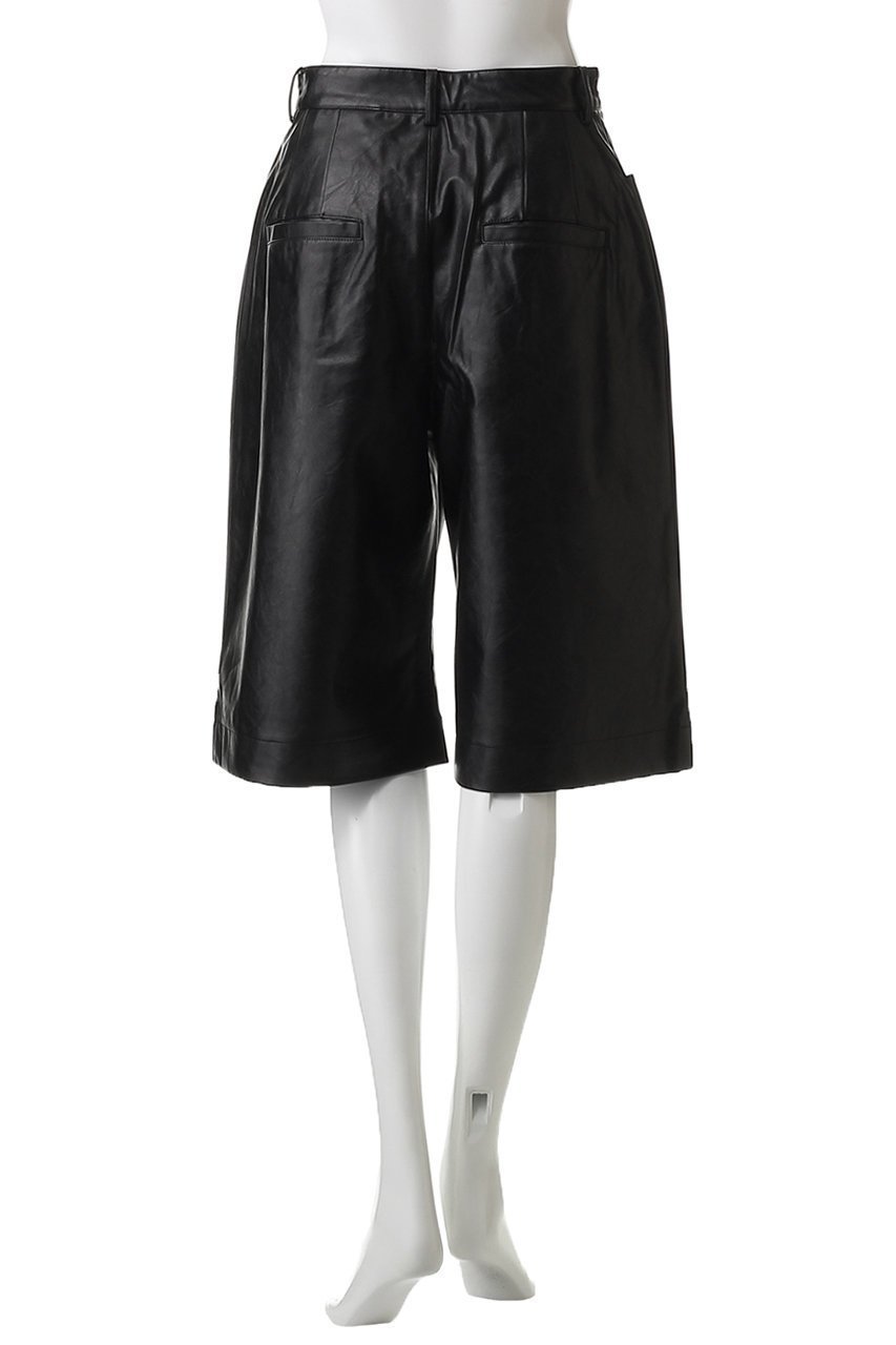 【メゾンスペシャル/MAISON SPECIAL】のLeather Shorts/レザーショートパンツ 人気、トレンドファッション・服の通販 founy(ファニー) 　ファッション　Fashion　レディースファッション　Fashion for Women　パンツ　Pants & Trousers　ショートパンツ・ハーフパンツ　High-Waisted & Relaxed Shorts　ショート　Short, Short Length　シンプル　Simple, Minimal　ハーフ　Half, Half-Length　フェイクレザー　Faux Leather, PU Leather　ワイド　Wide, Wide Fit　other-4|ID: prp329100004636770 ipo3291000000035759397