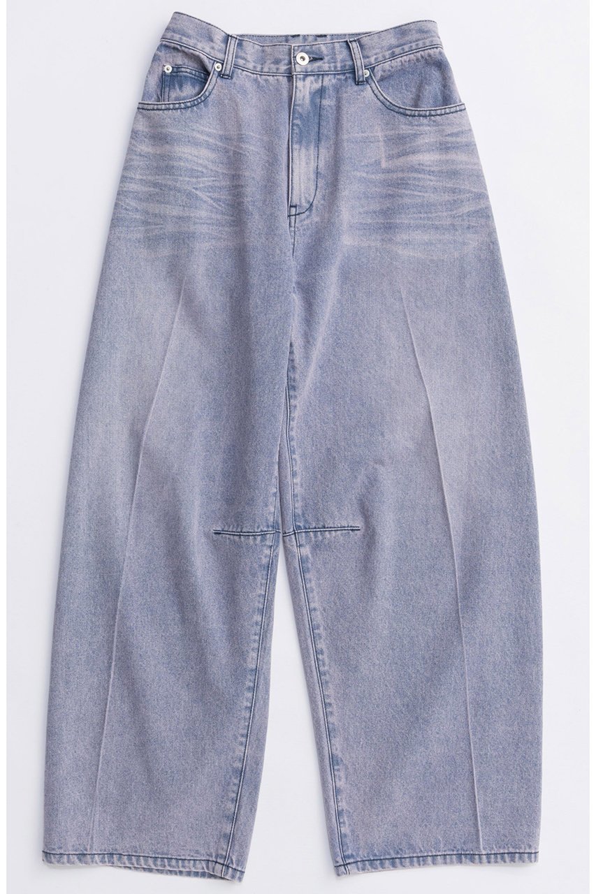 【メゾンスペシャル/MAISON SPECIAL】のCocoon Curve Denim Pants/コクーンカーブデニム インテリア・キッズ・メンズ・レディースファッション・服の通販 founy(ファニー) 　ファッション　Fashion　レディースファッション　Fashion for Women　パンツ　Pants & Trousers　デニムパンツ・ジーンズ・美脚デニム　Denim Jeans & Pants　2025年　2025　2025-2026秋冬・A/W　Autumn/Winter 2025–26 AW25–26　おすすめ　Recommended / Our Picks　シンプル　Simple, Minimal　デニム　Denim, Jeans Material　トレンド　Trend, Trending Now　フォルム　Silhouette, Form　A/W・秋冬　Autumn/Winter　PPL(パープル)|ID: prp329100004636774 ipo3291000000033407921