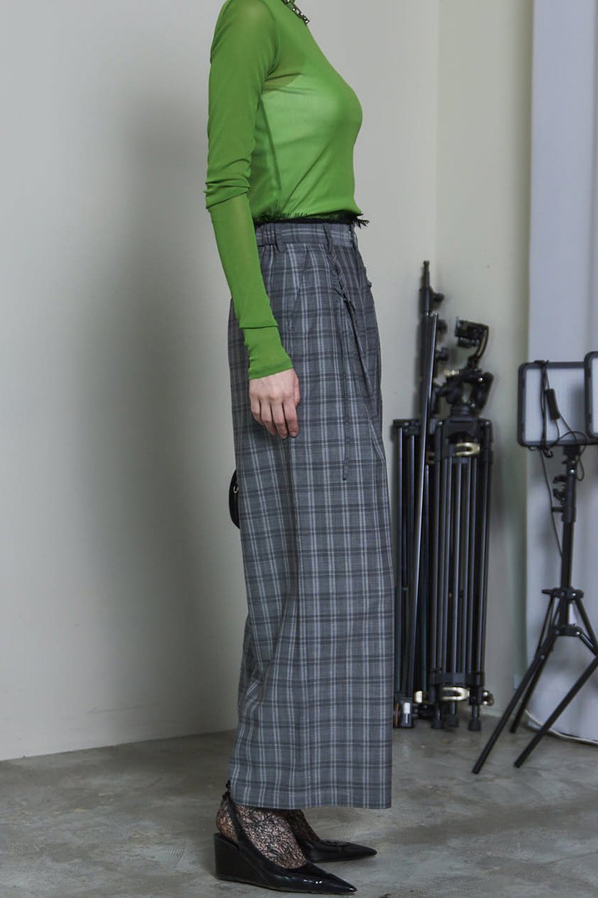 【メゾンスペシャル/MAISON SPECIAL】のLace-up Easy Pants/レースアップイージーパンツ 人気、トレンドファッション・服の通販 founy(ファニー) 　ファッション　Fashion　レディースファッション　Fashion for Women　パンツ　Pants & Trousers　2025年　2025　2025-2026秋冬・A/W　Autumn/Winter 2025–26 AW25–26　なめらか　Smooth, Silky Texture　インナー　Innerwear　シンプル　Simple, Minimal　ストレート　Straight, Straight Cut　レース　Lace, Lace Fabric　ワイド　Wide, Wide Fit　A/W・秋冬　Autumn/Winter　other-3|ID: prp329100004636777 ipo3291000000033407953