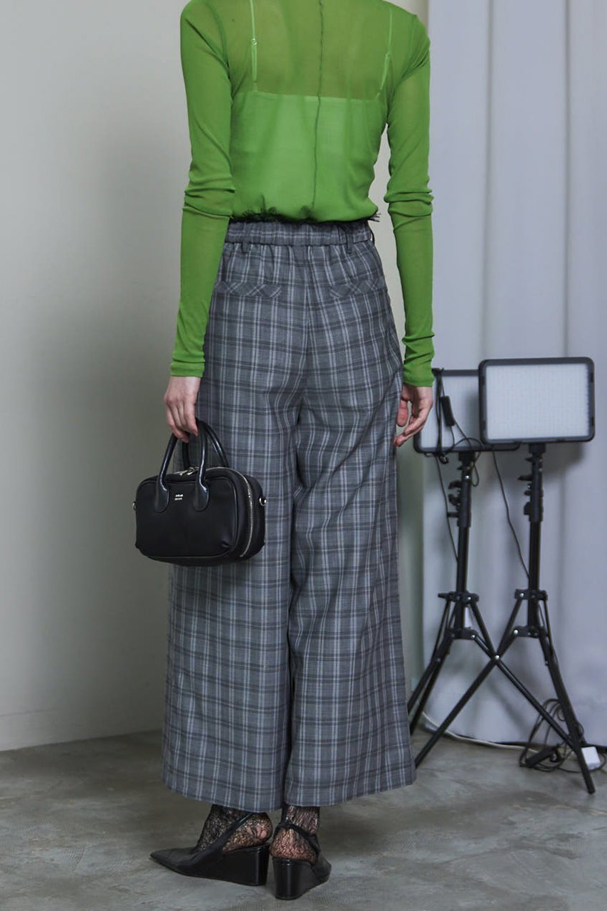 【メゾンスペシャル/MAISON SPECIAL】のLace-up Easy Pants/レースアップイージーパンツ 人気、トレンドファッション・服の通販 founy(ファニー) 　ファッション　Fashion　レディースファッション　Fashion for Women　パンツ　Pants & Trousers　なめらか　Smooth, Silky Texture　インナー　Innerwear　シンプル　Simple, Minimal　ストレート　Straight, Straight Cut　レース　Lace, Lace Fabric　ワイド　Wide, Wide Fit　other-8|ID: prp329100004636777 ipo3291000000035759444