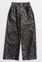 【メゾンスペシャル/MAISON SPECIAL】のVegan Leather Flower Print Pants/ヴィーガンレザーフラワープリントパンツ BRN(ブラウン)|ID: prp329100004636778 ipo3291000000033407961