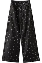 【メゾンスペシャル/MAISON SPECIAL】のfaux Leather Flower Print Pants/フェイクレザーフラワープリントパンツ BLK(ブラック)|ID: prp329100004636778 ipo3291000000035759446
