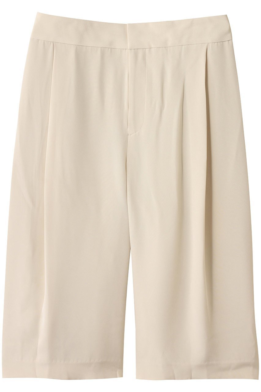 【セアン/SCEARN】のSILK CRAPE パンツ インテリア・キッズ・メンズ・レディースファッション・服の通販 founy(ファニー) 　ファッション　Fashion　レディースファッション　Fashion for Women　パンツ　Pants & Trousers　ショートパンツ・ハーフパンツ　High-Waisted & Relaxed Shorts　おすすめ　Recommended / Our Picks　ショート　Short, Short Length　シルク　Silk, 100% Silk　ドレープ　Drape, Draping Fabric　ハーフ　Half, Half-Length　リュクス　Luxury, Elegant, High-End, Chic　ロング　Long, Long-Length　エレガント 上品　Elegant　A/W・秋冬　Autumn/Winter　Ecru|ID: prp329100004636780 ipo3291000000036899728