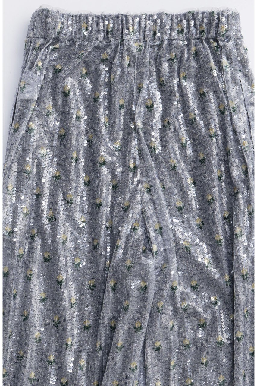 【メゾンスペシャル/MAISON SPECIAL】のFlower Easy Pants/フラワーイージーパンツ 人気、トレンドファッション・服の通販 founy(ファニー) 　ファッション　Fashion　レディースファッション　Fashion for Women　パンツ　Pants & Trousers　シンプル　Simple, Minimal　ストレート　Straight, Straight Cut　スパンコール　Sequins, Sequin Embellishment　バランス　Balance, Style Balance　フラワー　Flower, Floral　プリント　Print, Printed Pattern　リラックス　Relax, Relaxed Fit　ワイド　Wide, Wide Fit　A/W・秋冬　Autumn/Winter　エレガント 上品　Elegant　2025年　2025　2025-2026秋冬・A/W　Autumn/Winter 2025–26 AW25–26　other-5|ID: prp329100004636783 ipo3291000000033408014