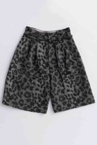 【メゾンスペシャル/MAISON SPECIAL】のLeopard Shorts/レオパードハーフパンツ GRY(グレー)|ID: prp329100004636784 ipo3291000000033408019