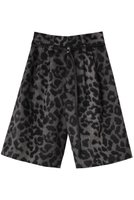 【メゾンスペシャル/MAISON SPECIAL】のLeopard Shorts/レオパードハーフパンツ 人気、トレンドファッション・服の通販 founy(ファニー) ファッション Fashion レディースファッション Fashion for Women パンツ Pants & Trousers ショートパンツ・ハーフパンツ High-Waisted & Relaxed Shorts ショート Short, Short Length シンプル Simple, Minimal ハーフ Half, Half-Length バランス Balance, Style Balance フロント Front, Front Design レオパード Leopard, Animal Print エレガント 上品 Elegant A/W・秋冬 Autumn/Winter |ID:prp329100004636784