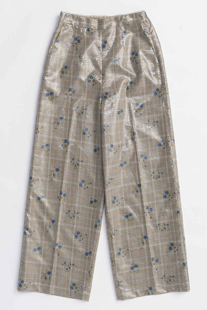 【メゾンスペシャル/MAISON SPECIAL】のMulti Fabric Pants/マルチファブリックパンツ インテリア・キッズ・メンズ・レディースファッション・服の通販 founy(ファニー) https://founy.com/ ファッション Fashion レディースファッション Fashion for Women パンツ Pants & Trousers 2025年 2025 2025-2026秋冬・A/W Autumn/Winter 2025–26 AW25–26 エレガント 上品 Elegant クラシカル Classical, Vintage-Inspired ストレート Straight, Straight Cut スパンコール Sequins, Sequin Embellishment チェック Check, Plaid, Tartan ワイド Wide, Wide Fit A/W・秋冬 Autumn/Winter |ID: prp329100004636785 ipo3291000000033408027