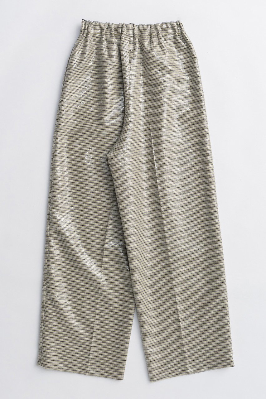 【メゾンスペシャル/MAISON SPECIAL】のMulti Fabric Pants/マルチファブリックパンツ 人気、トレンドファッション・服の通販 founy(ファニー) 　ファッション　Fashion　レディースファッション　Fashion for Women　パンツ　Pants & Trousers　2025年　2025　2025-2026秋冬・A/W　Autumn/Winter 2025–26 AW25–26　エレガント 上品　Elegant　クラシカル　Classical, Vintage-Inspired　ストレート　Straight, Straight Cut　スパンコール　Sequins, Sequin Embellishment　チェック　Check, Plaid, Tartan　ワイド　Wide, Wide Fit　A/W・秋冬　Autumn/Winter　other-4|ID: prp329100004636785 ipo3291000000033408032