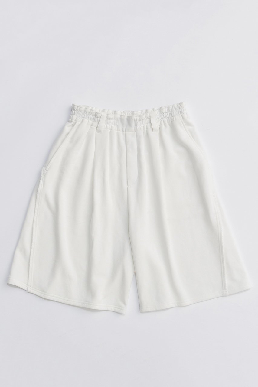 【メゾンスペシャル/MAISON SPECIAL】のSweat Shorts/スウェットハーフパンツ インテリア・キッズ・メンズ・レディースファッション・服の通販 founy(ファニー) 　ファッション　Fashion　レディースファッション　Fashion for Women　パンツ　Pants & Trousers　ショートパンツ・ハーフパンツ　High-Waisted & Relaxed Shorts　2025年　2025　2025-2026秋冬・A/W　Autumn/Winter 2025–26 AW25–26　ショート　Short, Short Length　スウェット / スエット　Sweatshirt, Sweatwear　バランス　Balance, Style Balance　ポケット　Pocket, Pocket Detail　ロング　Long, Long-Length　A/W・秋冬　Autumn/Winter　WHT(ホワイト)|ID: prp329100004636786 ipo3291000000033408040