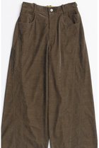 【メゾンスペシャル/MAISON SPECIAL】のChambray Corduroy Wide Pants/シャンブレーコーデュロイワイドパンツ KHK(カーキ)|ID: prp329100004636787 ipo3291000000033408050