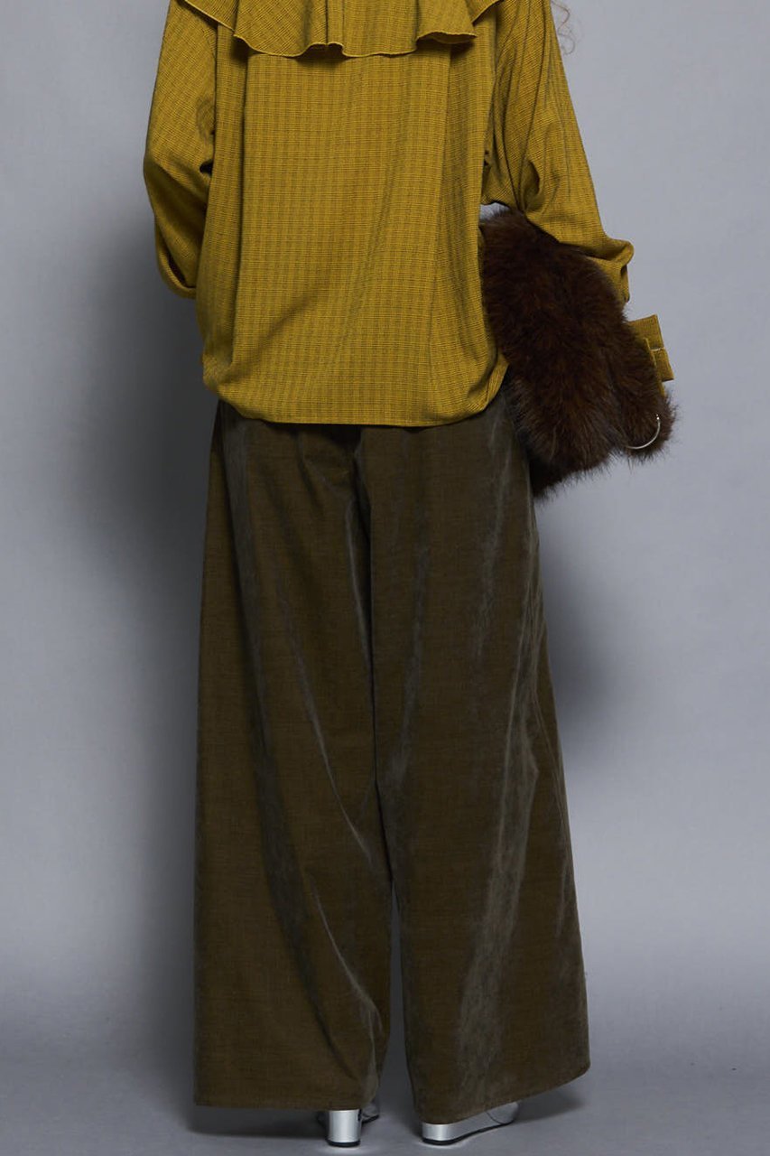 【メゾンスペシャル/MAISON SPECIAL】のChambray Corduroy Wide Pants/シャンブレーコーデュロイワイドパンツ 人気、トレンドファッション・服の通販 founy(ファニー) 　ファッション　Fashion　レディースファッション　Fashion for Women　パンツ　Pants & Trousers　コーデュロイ　Corduroy, Cord Fabric　今季　This Season, Current Season　ストレート　Straight, Straight Cut　リラックス　Relax, Relaxed Fit　ワイド　Wide, Wide Fit　A/W・秋冬　Autumn/Winter　エレガント 上品　Elegant　2025年　2025　2025-2026秋冬・A/W　Autumn/Winter 2025–26 AW25–26　other-6|ID: prp329100004636787 ipo3291000000033408055