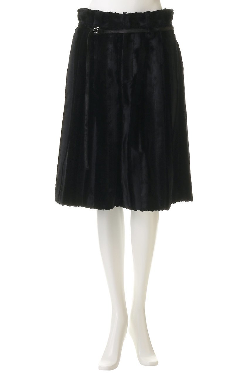 【メゾンスペシャル/MAISON SPECIAL】のFake Hair Calf Two-tuck Shorts/フェイクハラコツータックハーフパンツ 人気、トレンドファッション・服の通販 founy(ファニー) 　ファッション　Fashion　レディースファッション　Fashion for Women　パンツ　Pants & Trousers　ショートパンツ・ハーフパンツ　High-Waisted & Relaxed Shorts　なめらか　Smooth, Silky Texture　ショート　Short, Short Length　シンプル　Simple, Minimal　ハーフ　Half, Half-Length　バランス　Balance, Style Balance　フェイクファー　Faux Fur, Imitation Fur　フロント　Front, Front Design　エレガント 上品　Elegant　other-4|ID: prp329100004636788 ipo3291000000034364395