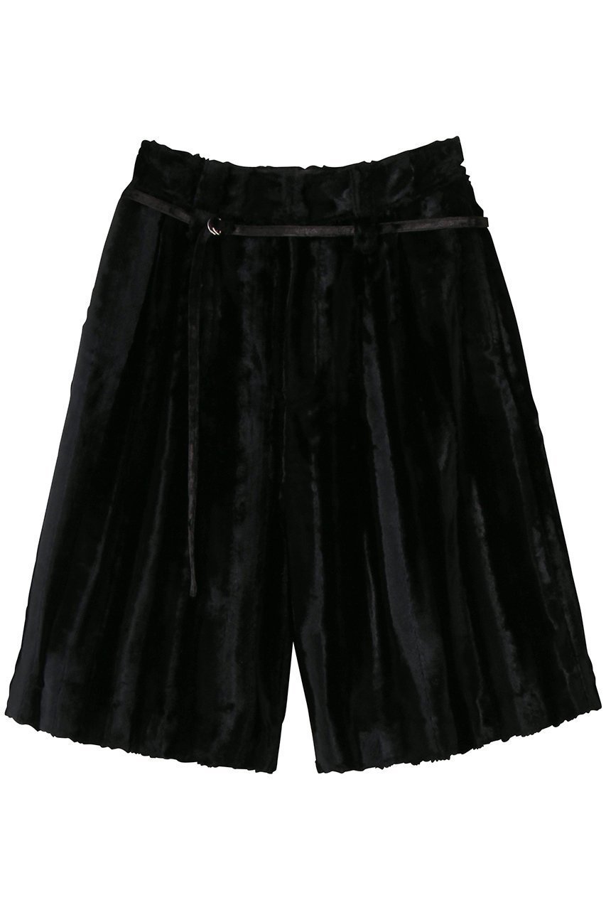 【メゾンスペシャル/MAISON SPECIAL】のFake Hair Calf Two-tuck Shorts/フェイクハラコツータックハーフパンツ 人気、トレンドファッション・服の通販 founy(ファニー) 　ファッション　Fashion　レディースファッション　Fashion for Women　パンツ　Pants & Trousers　ショートパンツ・ハーフパンツ　High-Waisted & Relaxed Shorts　なめらか　Smooth, Silky Texture　ショート　Short, Short Length　シンプル　Simple, Minimal　ハーフ　Half, Half-Length　バランス　Balance, Style Balance　フェイクファー　Faux Fur, Imitation Fur　フロント　Front, Front Design　エレガント 上品　Elegant　 other-1|ID: prp329100004636788 ipo3291000000035759483