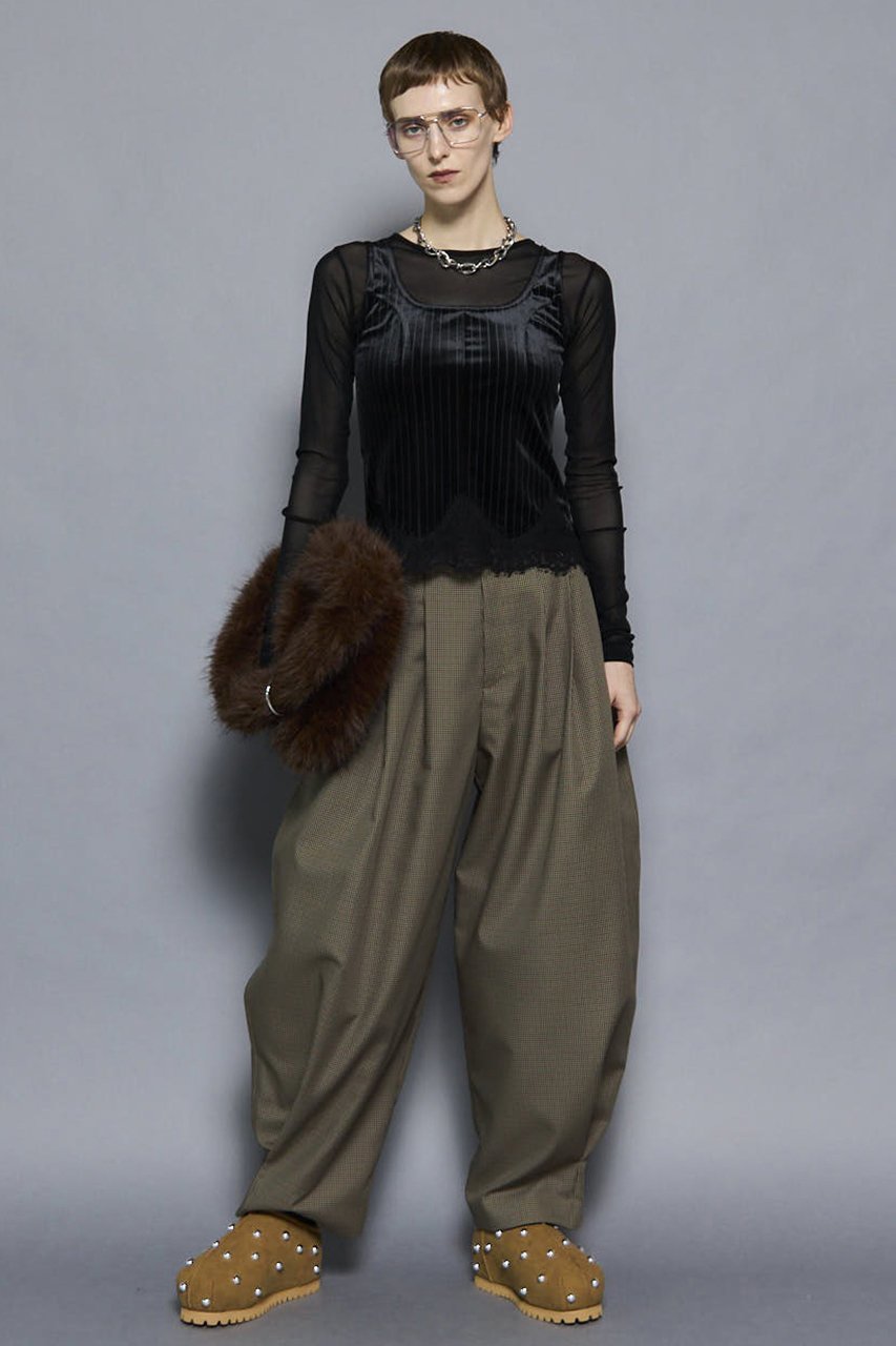 【メゾンスペシャル/MAISON SPECIAL】のTuck Balloon Volume Pants/タックバルーンボリュームパンツ 人気、トレンドファッション・服の通販 founy(ファニー) 　ファッション　Fashion　レディースファッション　Fashion for Women　パンツ　Pants & Trousers　クラシカル　Classical, Vintage-Inspired　バランス　Balance, Style Balance　パターン　Pattern, Design Print　フォルム　Silhouette, Form　A/W・秋冬　Autumn/Winter　エレガント 上品　Elegant　2025年　2025　2025-2026秋冬・A/W　Autumn/Winter 2025–26 AW25–26　other-5|ID: prp329100004636789 ipo3291000000033408073