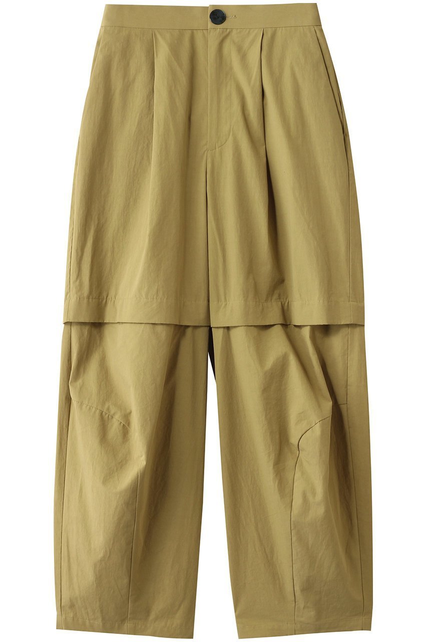 【ナゴンスタンス/nagonstans】のteck cocoon pants/パンツ 人気、トレンドファッション・服の通販 founy(ファニー) 　ファッション　Fashion　レディースファッション　Fashion for Women　パンツ　Pants & Trousers　おすすめ　Recommended / Our Picks　スリット　Slit, Slit Detail　ハーフ　Half, Half-Length　再入荷　Restock / Back in Stock　定番　Standard, Basic Item　 other-1|ID: prp329100004636791 ipo3291000000033408086