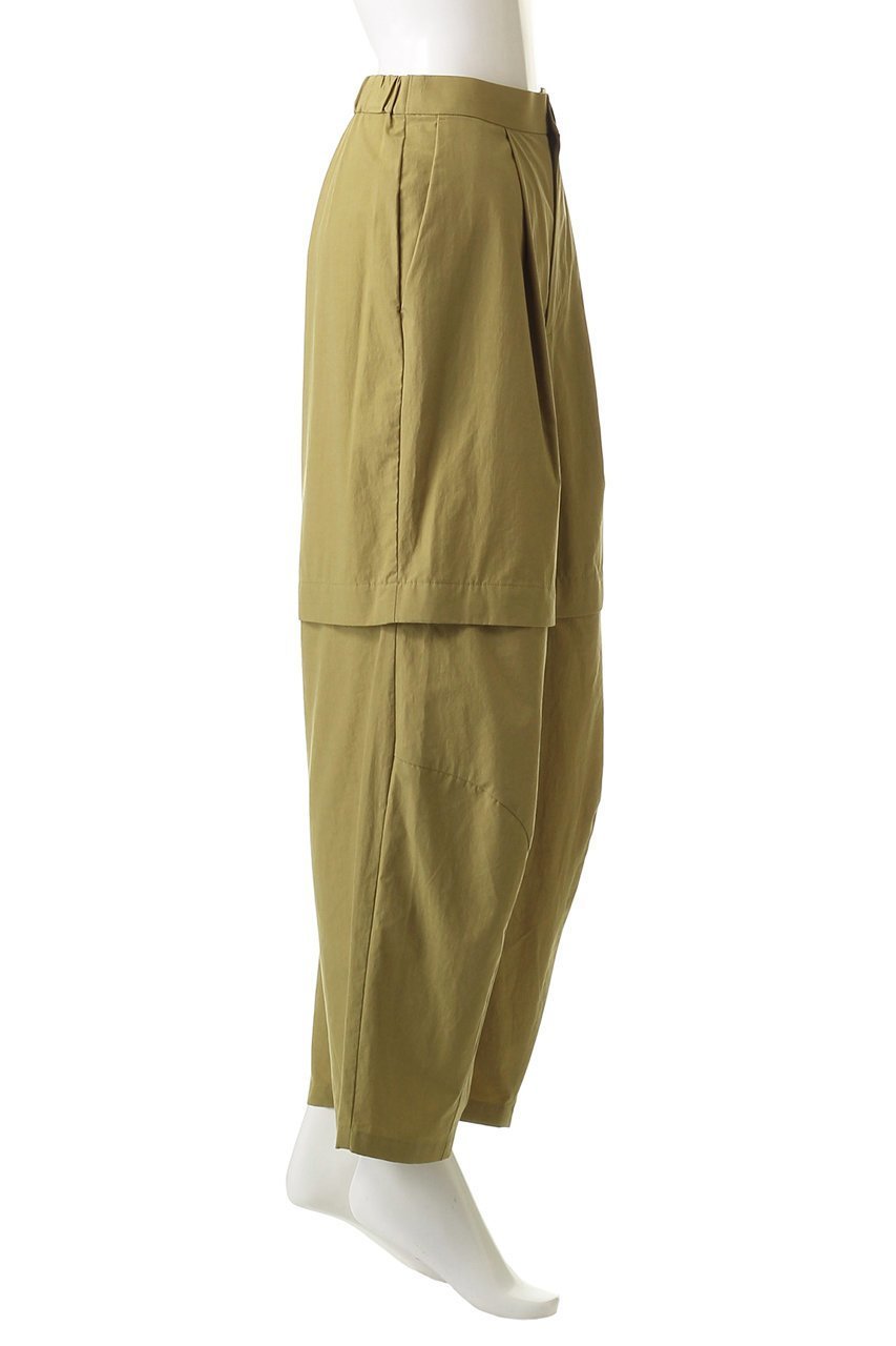 【ナゴンスタンス/nagonstans】のteck cocoon pants/パンツ 人気、トレンドファッション・服の通販 founy(ファニー) 　ファッション　Fashion　レディースファッション　Fashion for Women　パンツ　Pants & Trousers　おすすめ　Recommended / Our Picks　スリット　Slit, Slit Detail　ハーフ　Half, Half-Length　再入荷　Restock / Back in Stock　定番　Standard, Basic Item　other-3|ID: prp329100004636791 ipo3291000000033408090