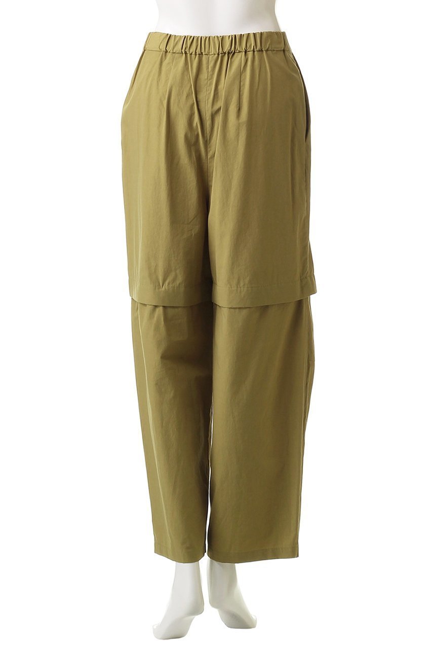 【ナゴンスタンス/nagonstans】のteck cocoon pants/パンツ 人気、トレンドファッション・服の通販 founy(ファニー) 　ファッション　Fashion　レディースファッション　Fashion for Women　パンツ　Pants & Trousers　おすすめ　Recommended / Our Picks　スリット　Slit, Slit Detail　ハーフ　Half, Half-Length　再入荷　Restock / Back in Stock　定番　Standard, Basic Item　other-4|ID: prp329100004636791 ipo3291000000033408091