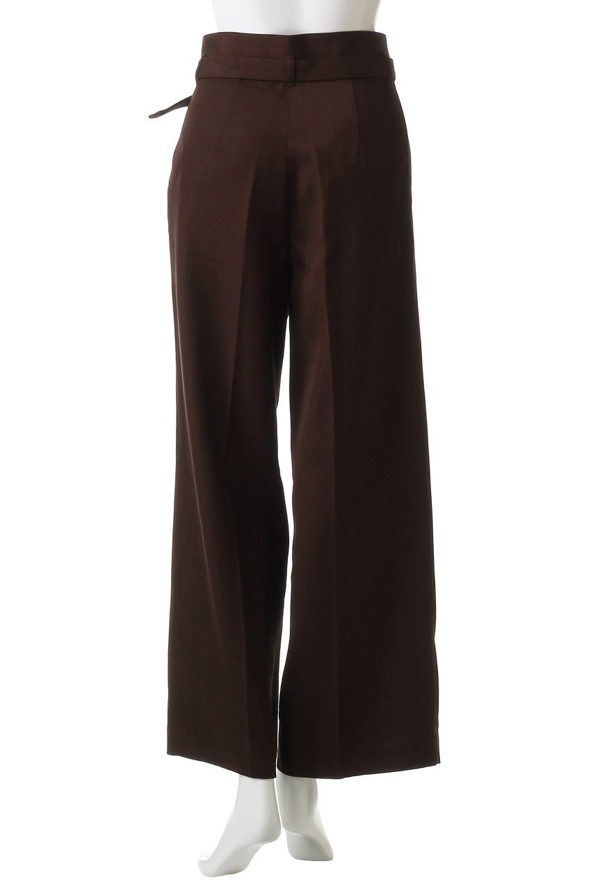 【アルアバイル/allureville】の【Loulou Willoughby】ビジューバックルパンツ 人気、トレンドファッション・服の通販 founy(ファニー) 　ファッション　Fashion　レディースファッション　Fashion for Women　パンツ　Pants & Trousers　バッグ　Bags　エレガント 上品　Elegant　センター　Center, Center Line　ツイル　Twist, Twisted Detail　ワイド　Wide, Wide Fit　other-4|ID: prp329100004636792 ipo3291000000035759498