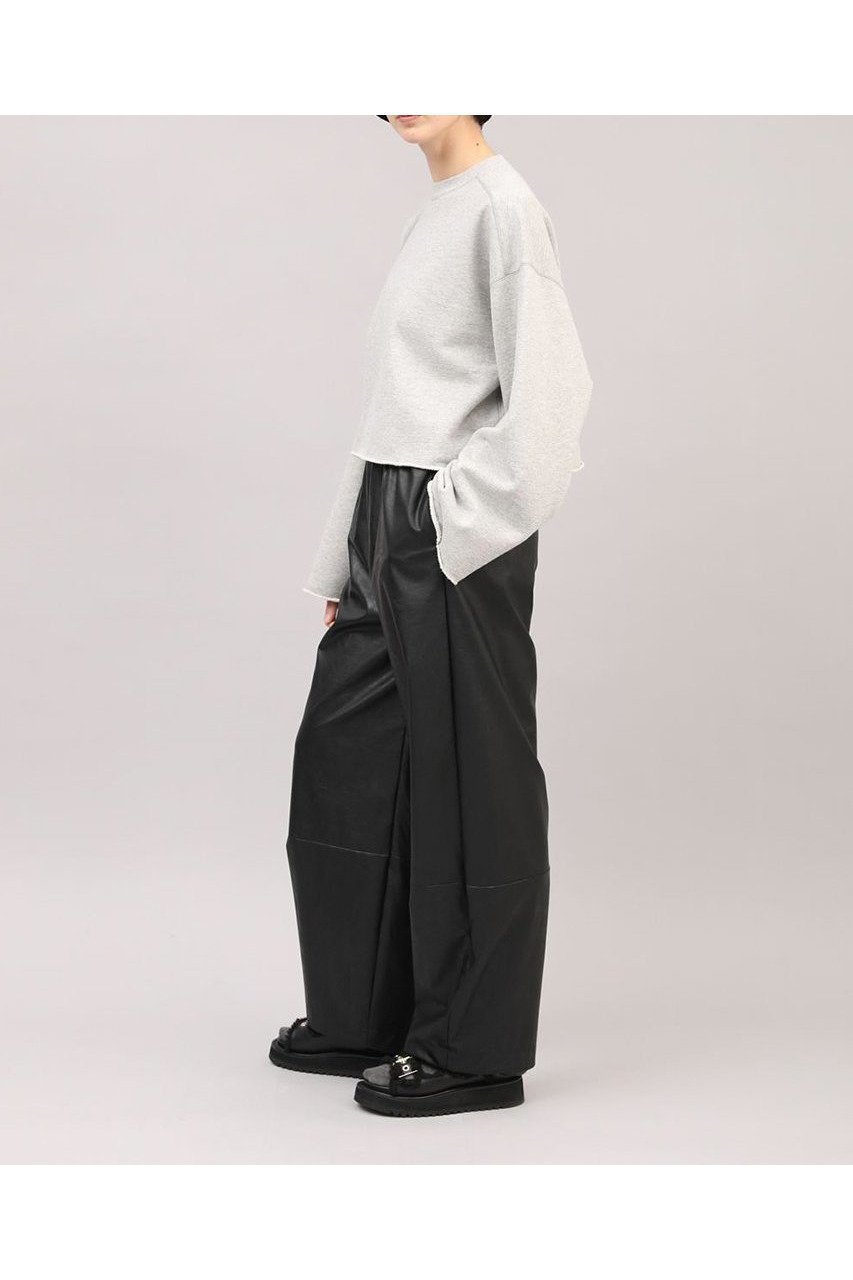 【サクラ/SACRA】のシンセティックレザーパンツ 人気、トレンドファッション・服の通販 founy(ファニー) 　ファッション　Fashion　レディースファッション　Fashion for Women　パンツ　Pants & Trousers　2025年　2025　2025-2026秋冬・A/W　Autumn/Winter 2025–26 AW25–26　ドローストリング　Drawstring, Pull Cord　リラックス　Relax, Relaxed Fit　ワイド　Wide, Wide Fit　A/W・秋冬　Autumn/Winter　other-7|ID: prp329100004636797 ipo3291000000033408142