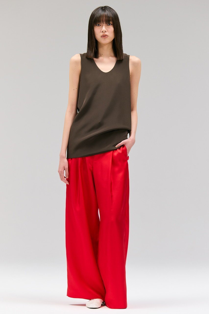 【セアン/SCEARN】の22MM SILK TWILL パンツ 大人の最旬トレンドファッション＆コーディネート founy(ファウニー) 　ファッション　Fashion　レディースファッション　Fashion for Women　パンツ　Pants & Trousers　おすすめ　Recommended / Our Picks　ベーシック　Basic, Essential　リュクス　Luxury, Elegant, High-End, Chic　ワイド　Wide, Wide Fit　other-6|ID: prp329100004636799 ipo3291000000036956893