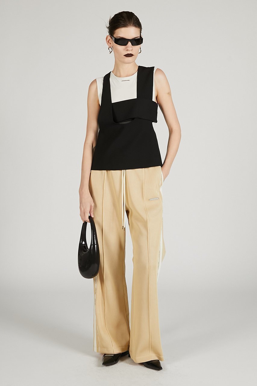【プランク プロジェクト/PRANK PROJECT】のメッシュコンビラインパンツ / Mesh Combi Line Pants 人気、トレンドファッション・服の通販 founy(ファニー) 　ファッション　Fashion　レディースファッション　Fashion for Women　パンツ　Pants & Trousers　おすすめ　Recommended / Our Picks　コンビ　Combo, Combination Style　スポーティ　Sporty, Casual Athletic　フロント　Front, Front Design　メッシュ　Mesh, Net Fabric　モダン　Modern, Contemporary　切替　Switching, Contrast Panel　other-7|ID: prp329100004636800 ipo3291000000033408169