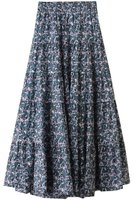 【マーレット/MERLETTE】のHANA PRINT フラワープリント ウエストゴムティアードロングスカート 人気、トレンドファッション・服の通販 founy(ファニー) ファッション Fashion レディースファッション Fashion for Women スカート Skirts ロングスカート Long Skirts / Maxi & Midi Skirts 2025年 2025 2025-2026秋冬・A/W Autumn/Winter 2025–26 AW25–26 フラワー Flower, Floral プリント Print, Printed Pattern ロング Long, Long-Length A/W・秋冬 Autumn/Winter |ID:prp329100004636805
