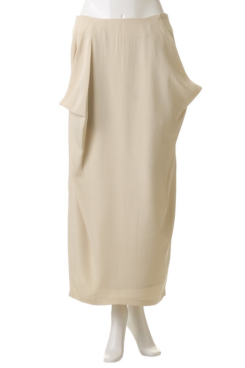 【セアン/SCEARN】のSILK CRAPE スカート 人気、トレンドファッション・服の通販 founy(ファニー) 　ファッション　Fashion　レディースファッション　Fashion for Women　スカート　Skirts　ロングスカート　Long Skirts / Maxi & Midi Skirts　2025年　2025　2025-2026秋冬・A/W　Autumn/Winter 2025–26 AW25–26　おすすめ　Recommended / Our Picks　シルク　Silk, 100% Silk　ドレープ　Drape, Draping Fabric　ポケット　Pocket, Pocket Detail　ロング　Long, Long-Length　A/W・秋冬　Autumn/Winter　other-2|ID: prp329100004636807 ipo3291000000033408224