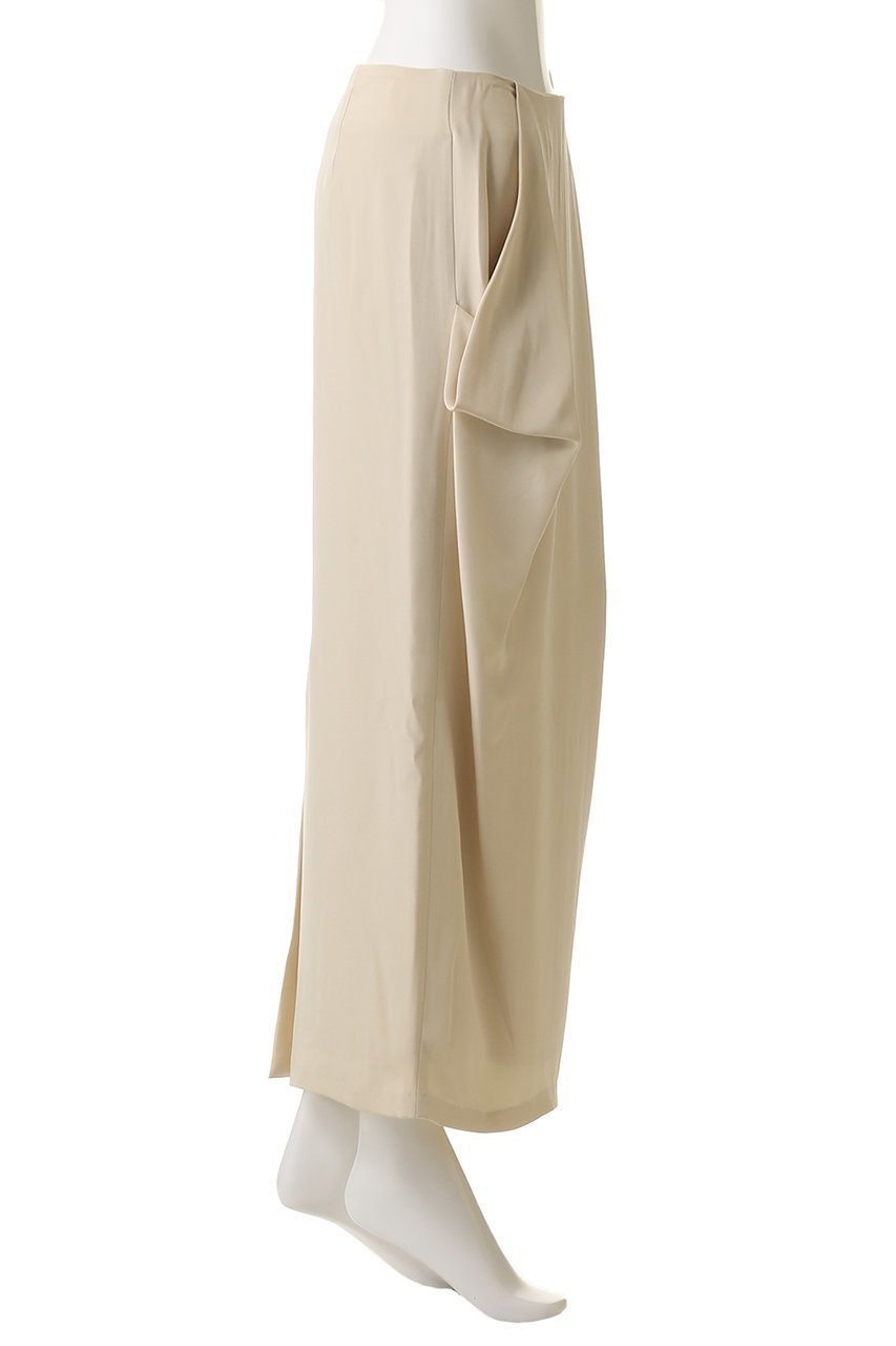 【セアン/SCEARN】のSILK CRAPE スカート 人気、トレンドファッション・服の通販 founy(ファニー) 　ファッション　Fashion　レディースファッション　Fashion for Women　スカート　Skirts　ロングスカート　Long Skirts / Maxi & Midi Skirts　2025年　2025　2025-2026秋冬・A/W　Autumn/Winter 2025–26 AW25–26　おすすめ　Recommended / Our Picks　シルク　Silk, 100% Silk　ドレープ　Drape, Draping Fabric　ポケット　Pocket, Pocket Detail　ロング　Long, Long-Length　A/W・秋冬　Autumn/Winter　other-3|ID: prp329100004636807 ipo3291000000033408225