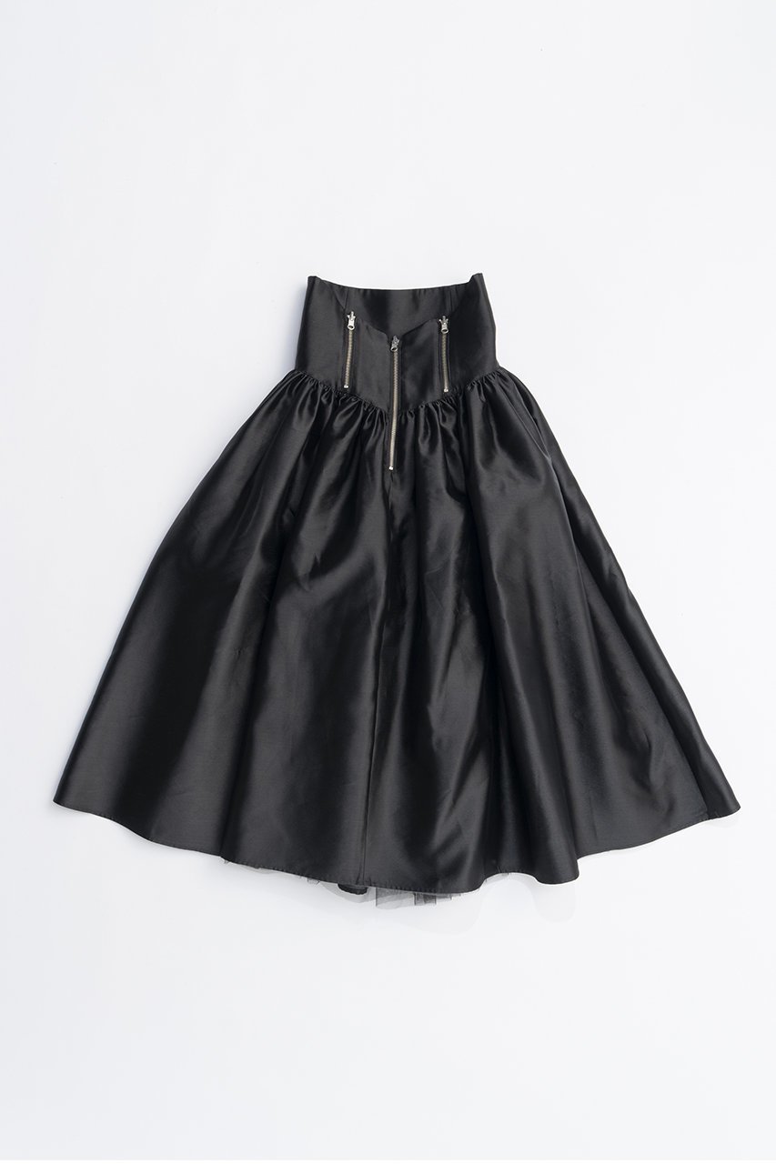 【プランク プロジェクト/PRANK PROJECT】のリバーシブルチュールスカート / Reversible Tulle Skirt インテリア・キッズ・メンズ・レディースファッション・服の通販 founy(ファニー) 　ファッション　Fashion　レディースファッション　Fashion for Women　スカート　Skirts　ロングスカート　Long Skirts / Maxi & Midi Skirts　2025年　2025　2025-2026秋冬・A/W　Autumn/Winter 2025–26 AW25–26　おすすめ　Recommended / Our Picks　コルセット　Corset, Bustier　シューズ　Shoes, Footwear　シルク　Silk, 100% Silk　スウェット / スエット　Sweatshirt, Sweatwear　スニーカー　Sneakers, Trainers　ソックス　Socks, Hosiery　ダウン　Down, Puffer　チュール　Tulip, Tulip Motif　フレア　Flare, Flared　マキシ　Maxi, Full Length　リバーシブル　Reversible, Two-Sided　ロング　Long, Long-Length　A/W・秋冬　Autumn/Winter　BLK(ブラック)|ID: prp329100004636808 ipo3291000000033408230