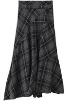 【メゾンスペシャル/MAISON SPECIAL】のRandom Plaid Flare Skirt/ランダムチェックフレアスカート GRY(グレー)|ID: prp329100004636809 ipo3291000000036132850