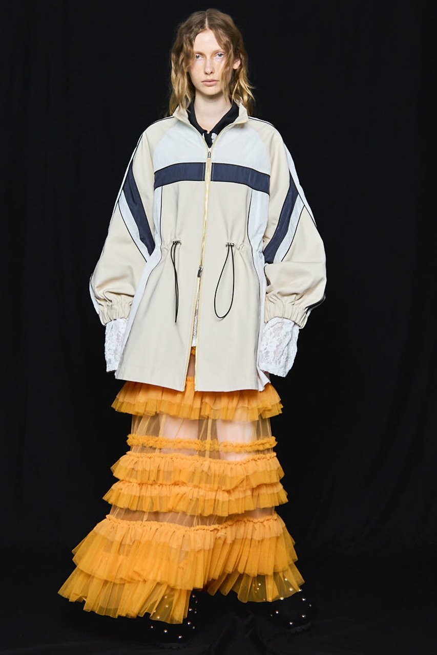 【メゾンスペシャル/MAISON SPECIAL】のVolume Tulle Ruffle Skirt/ボリュームチュールフリルスカート 人気、トレンドファッション・服の通販 founy(ファニー) 　ファッション　Fashion　レディースファッション　Fashion for Women　スカート　Skirts　ロングスカート　Long Skirts / Maxi & Midi Skirts　2025年　2025　2025-2026秋冬・A/W　Autumn/Winter 2025–26 AW25–26　ショーツ　Shorts, Short Pants　ジャケット　Jacket, Outerwear　チュール　Tulip, Tulip Motif　デニム　Denim, Jeans Material　フリル　Frill, Ruffle　ロング　Long, Long-Length　A/W・秋冬　Autumn/Winter　other-2|ID: prp329100004636810 ipo3291000000033408252