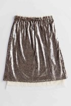 【メゾンスペシャル/MAISON SPECIAL】のLace Combination Sequin Skirt/レースコンビスパンコールスカート BRN(ブラウン)|ID: prp329100004636811 ipo3291000000033408255