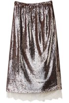 【メゾンスペシャル/MAISON SPECIAL】のLace Combination Sequin Skirt/レースコンビスパンコールスカート BRN(ブラウン)|ID: prp329100004636811 ipo3291000000036038880