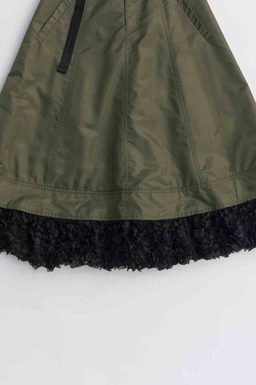 【メゾンスペシャル/MAISON SPECIAL】のBelted 2way Flower Hem Volume Skirt/ベルテッド2WAYフラワーヘムボリューミースカート 人気、トレンドファッション・服の通販 founy(ファニー) 　ファッション　Fashion　レディースファッション　Fashion for Women　スカート　Skirts　ロングスカート　Long Skirts / Maxi & Midi Skirts　2025年　2025　2025-2026秋冬・A/W　Autumn/Winter 2025–26 AW25–26　なめらか　Smooth, Silky Texture　ソックス　Socks, Hosiery　タイツ　Tights, Legwear　フレア　Flare, Flared　ベルテッド　Belted, Waist Belted　ロング　Long, Long-Length　A/W・秋冬　Autumn/Winter　防寒　Cold Protection, Winter-Ready　other-4|ID: prp329100004636813 ipo3291000000033408280