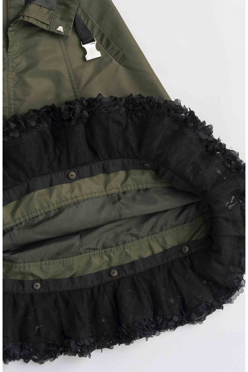 【メゾンスペシャル/MAISON SPECIAL】のBelted 2way Flower Hem Volume Skirt/ベルテッド2WAYフラワーヘムボリューミースカート 人気、トレンドファッション・服の通販 founy(ファニー) 　ファッション　Fashion　レディースファッション　Fashion for Women　スカート　Skirts　ロングスカート　Long Skirts / Maxi & Midi Skirts　2025年　2025　2025-2026秋冬・A/W　Autumn/Winter 2025–26 AW25–26　なめらか　Smooth, Silky Texture　ソックス　Socks, Hosiery　タイツ　Tights, Legwear　フレア　Flare, Flared　ベルテッド　Belted, Waist Belted　ロング　Long, Long-Length　A/W・秋冬　Autumn/Winter　防寒　Cold Protection, Winter-Ready　other-6|ID: prp329100004636813 ipo3291000000033408282