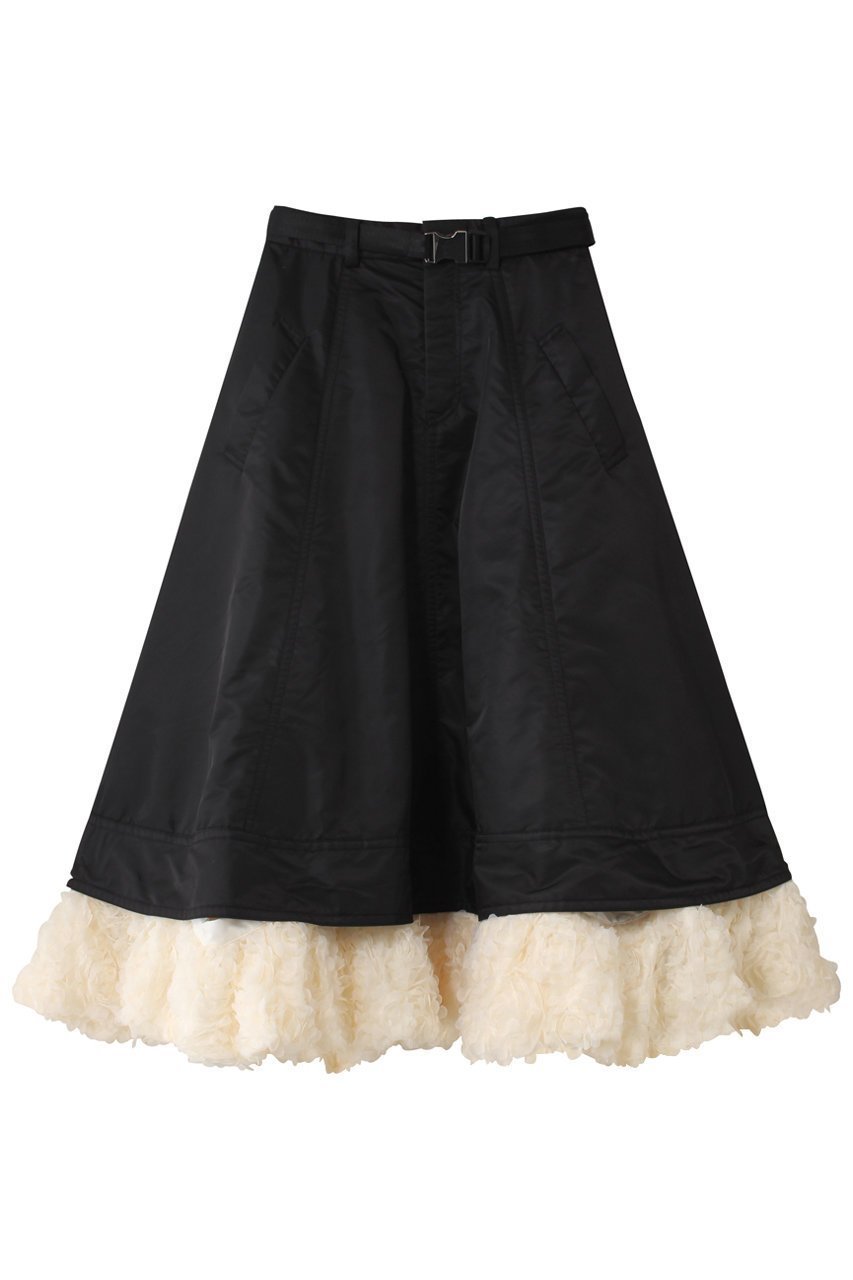 【メゾンスペシャル/MAISON SPECIAL】のBelted 2way Flower Hem Volume Skirt/ベルテッド2WAYフラワーヘムボリューミースカート 人気、トレンドファッション・服の通販 founy(ファニー) ファッション Fashion レディースファッション Fashion for Women スカート Skirts ロングスカート Long Skirts / Maxi & Midi Skirts なめらか Smooth, Silky Texture ソックス Socks, Hosiery タイツ Tights, Legwear フレア Flare, Flared ベルテッド Belted, Waist Belted ロング Long, Long-Length 防寒 Cold Protection, Winter-Ready other-1|ID: prp329100004636813 ipo3291000000036132859