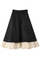 【メゾンスペシャル/MAISON SPECIAL】のBelted 2way Flower Hem Volume Skirt/ベルテッド2WAYフラワーヘムボリューミースカート BLK(ブラック)|ID: prp329100004636813 ipo3291000000036132860