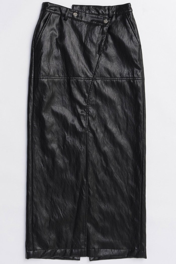 【メゾンスペシャル/MAISON SPECIAL】のWaist Cross Vegan Leather Tight Slit Skirt/ウエストクロスヴィーガンレザータイトスリットスカート インテリア・キッズ・メンズ・レディースファッション・服の通販 founy(ファニー) https://founy.com/ ファッション Fashion レディースファッション Fashion for Women スカート Skirts ロングスカート Long Skirts / Maxi & Midi Skirts 2025年 2025 2025-2026秋冬・A/W Autumn/Winter 2025–26 AW25–26 おすすめ Recommended / Our Picks なめらか Smooth, Silky Texture シンプル Simple, Minimal スリット Slit, Slit Detail ソックス Socks, Hosiery タイツ Tights, Legwear トレンド Trend, Trending Now ロング Long, Long-Length ワンポイント One Point, Statement Accent A/W・秋冬 Autumn/Winter |ID: prp329100004636814 ipo3291000000033408286