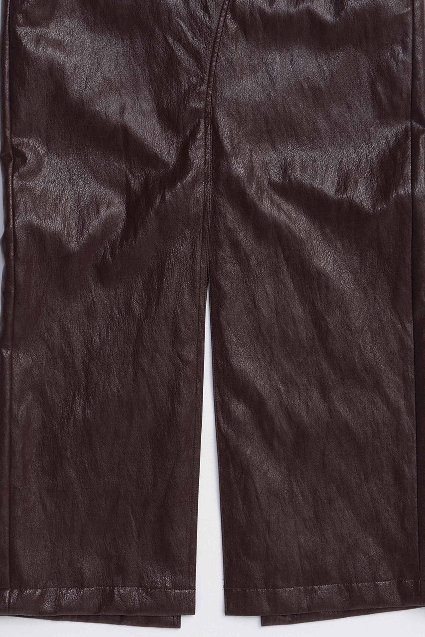 【メゾンスペシャル/MAISON SPECIAL】のWaist Cross Vegan Leather Tight Slit Skirt/ウエストクロスヴィーガンレザータイトスリットスカート 人気、トレンドファッション・服の通販 founy(ファニー) 　ファッション　Fashion　レディースファッション　Fashion for Women　スカート　Skirts　ロングスカート　Long Skirts / Maxi & Midi Skirts　2025年　2025　2025-2026秋冬・A/W　Autumn/Winter 2025–26 AW25–26　おすすめ　Recommended / Our Picks　なめらか　Smooth, Silky Texture　シンプル　Simple, Minimal　スリット　Slit, Slit Detail　ソックス　Socks, Hosiery　タイツ　Tights, Legwear　トレンド　Trend, Trending Now　ロング　Long, Long-Length　ワンポイント　One Point, Statement Accent　A/W・秋冬　Autumn/Winter　other-4|ID: prp329100004636814 ipo3291000000033408291