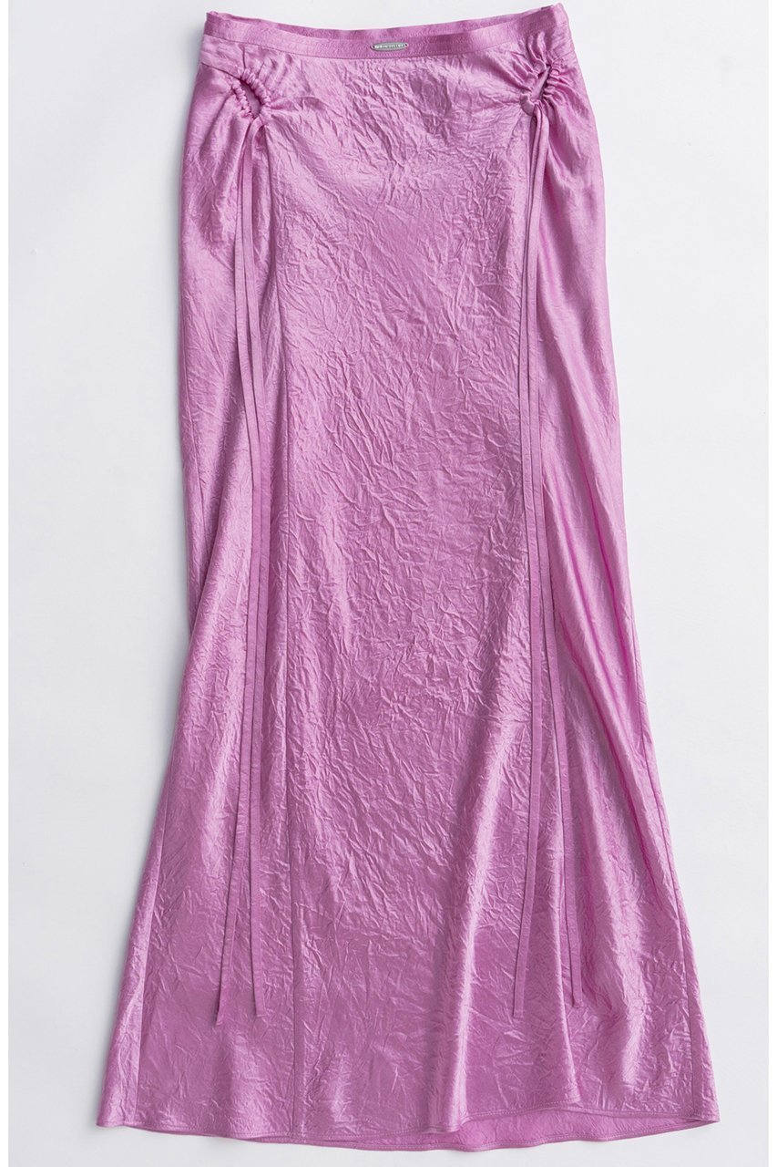 【メゾンスペシャル/MAISON SPECIAL】のRibbon Satin Mermaid Skirt/リボンサテンマーメイドスカート インテリア・キッズ・メンズ・レディースファッション・服の通販 founy(ファニー) 　ファッション　Fashion　レディースファッション　Fashion for Women　スカート　Skirts　ロングスカート　Long Skirts / Maxi & Midi Skirts　2025年　2025　2025-2026秋冬・A/W　Autumn/Winter 2025–26 AW25–26　おすすめ　Recommended / Our Picks　なめらか　Smooth, Silky Texture　サテン　Satin, Glossy Fabric　シルク　Silk, 100% Silk　スウェット / スエット　Sweatshirt, Sweatwear　ドレープ　Drape, Draping Fabric　リボン　Ribbon, Bow　ロング　Long, Long-Length　ワッシャー　Washer, Crinkled Finish　エレガント 上品　Elegant　A/W・秋冬　Autumn/Winter　PNK(ピンク)|ID: prp329100004636815 ipo3291000000033408299