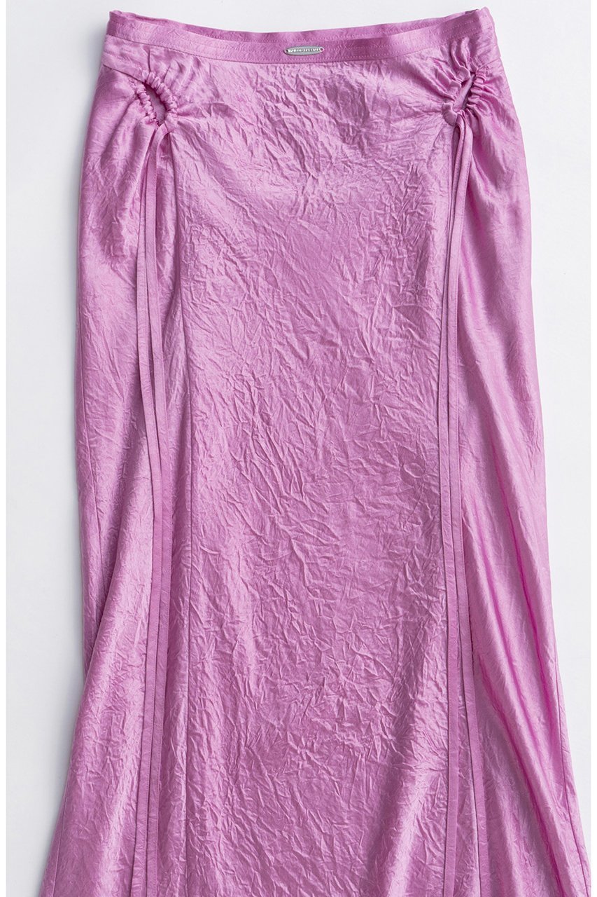 【メゾンスペシャル/MAISON SPECIAL】のRibbon Satin Mermaid Skirt/リボンサテンマーメイドスカート 人気、トレンドファッション・服の通販 founy(ファニー) 　ファッション　Fashion　レディースファッション　Fashion for Women　スカート　Skirts　ロングスカート　Long Skirts / Maxi & Midi Skirts　2025年　2025　2025-2026秋冬・A/W　Autumn/Winter 2025–26 AW25–26　おすすめ　Recommended / Our Picks　なめらか　Smooth, Silky Texture　サテン　Satin, Glossy Fabric　シルク　Silk, 100% Silk　スウェット / スエット　Sweatshirt, Sweatwear　ドレープ　Drape, Draping Fabric　リボン　Ribbon, Bow　ロング　Long, Long-Length　ワッシャー　Washer, Crinkled Finish　エレガント 上品　Elegant　A/W・秋冬　Autumn/Winter　other-2|ID: prp329100004636815 ipo3291000000033408300
