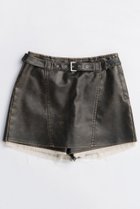 【メゾンスペシャル/MAISON SPECIAL】のBelted Vegan Leather Culottes/ベルテッドヴィーガンレザーキュロット BRN(ブラウン)|ID: prp329100004636816 ipo3291000000033408309
