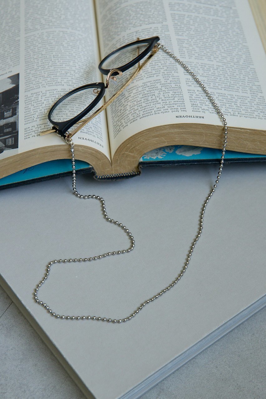 【ガリャルダガランテ/GALLARDAGALANTE】のグラスボールチェーンネックレス 人気、トレンドファッション・服の通販 founy(ファニー) 　ファッション　Fashion　レディースファッション　Fashion for Women　ジュエリー　Jewelry　ネックレス　Necklaces & Pendants　アクセサリー　Fashion Accessories　グラス　Glass, Eyewear　シリコン　Silicone, Silicone Material　シンプル　Simple, Minimal　チェーン　Chain, Chain Strap　ネックレス　Necklace, Pendant Necklace　ロング　Long, Long-Length　 other-1|ID: prp329100004638239 ipo3291000000035651723